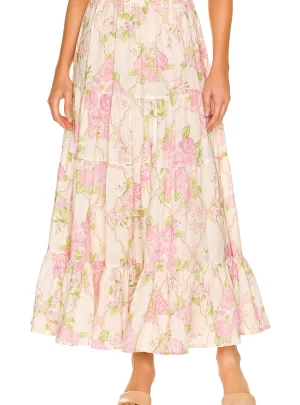 Rose Garden Tiered Skirt